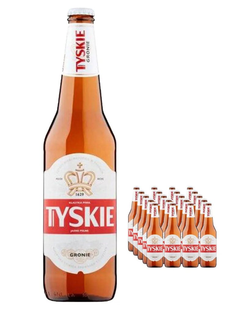 Tyskie Premium Lager Beer Bottle 20 x 500 ml
