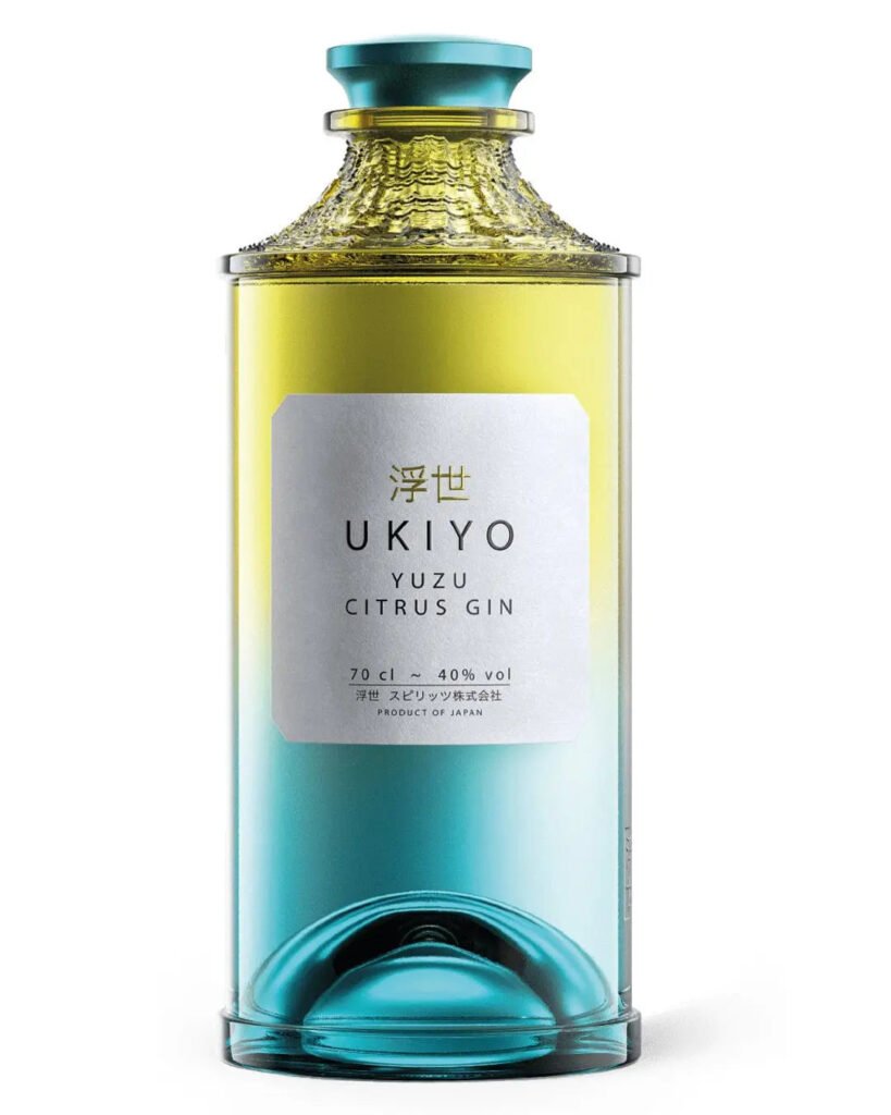 Ukiyo Yuzu Citrus Japanese Gin 70 cl