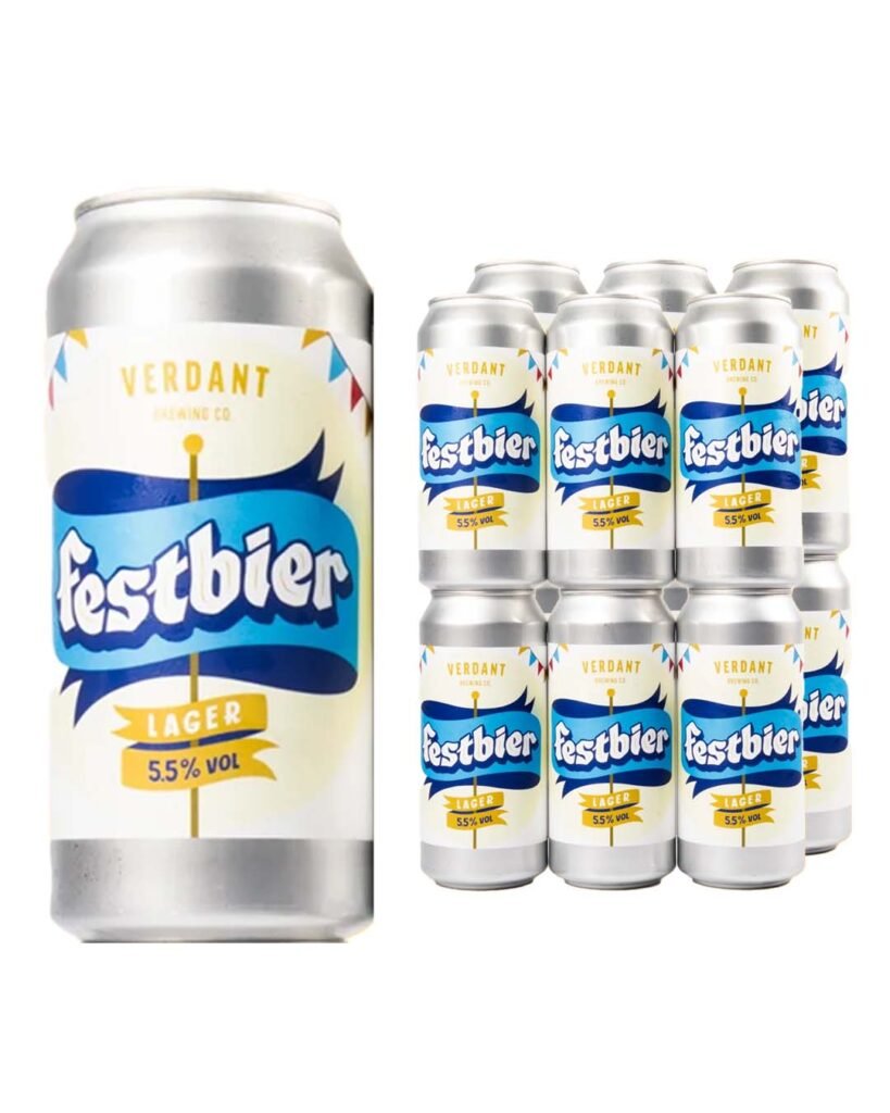 Verdant Festbier Lager Can 12 x 440 ml
