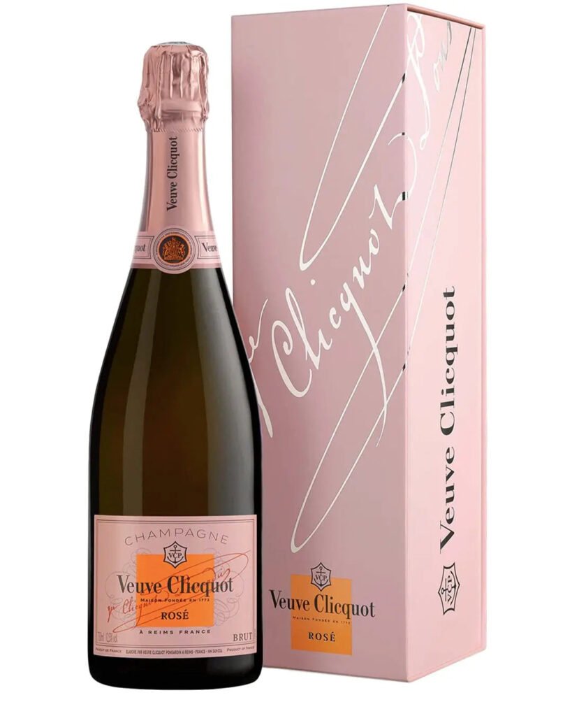 Veuve Clicquot Rosé Champagne in Gift Box 75 cl