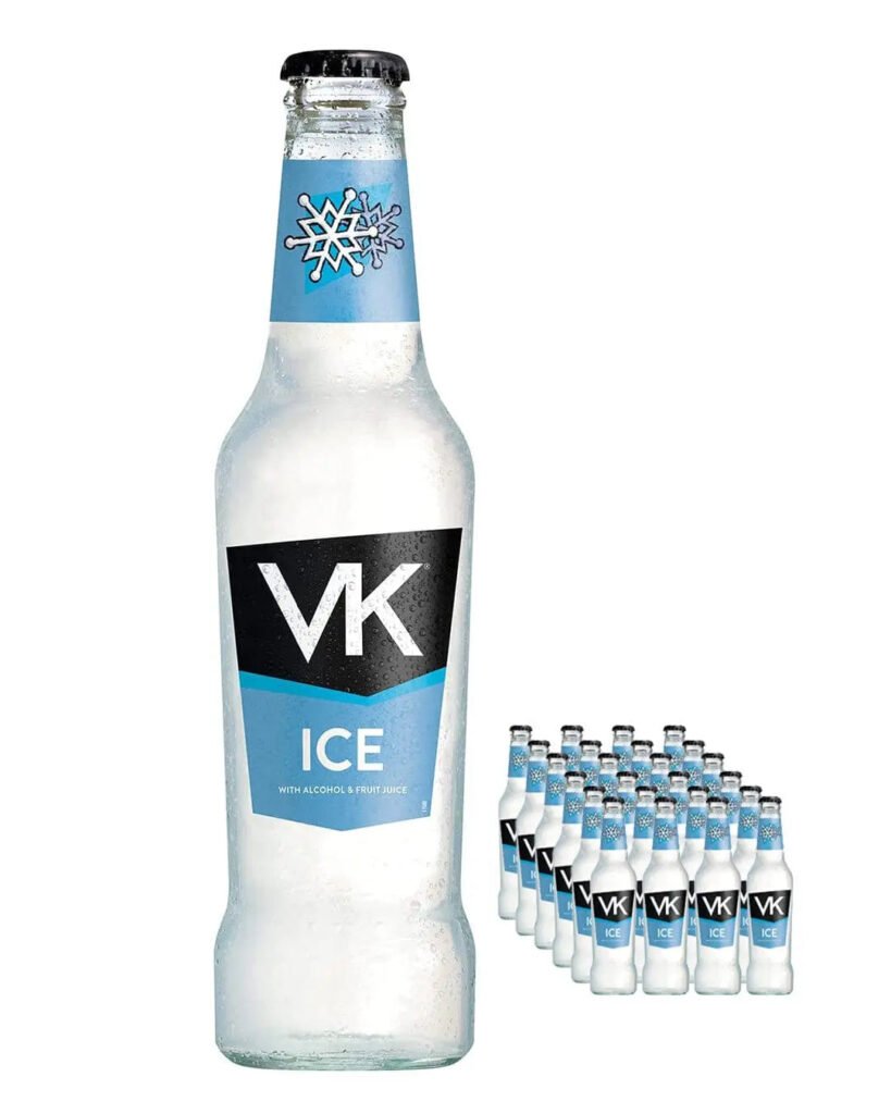 VK Ice Premixed Cocktail Vodka Drink 24 x 275 ml