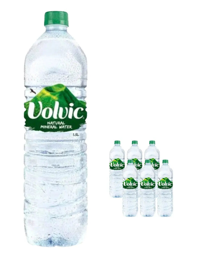 Volvic Still Mineral Water 6 x 1.5 L Pack