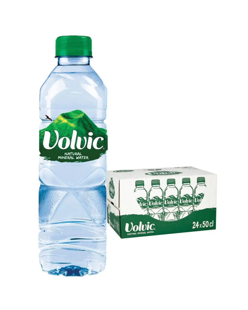 Volvic Still Mineral Water 24 x 500 ml Plastic Bottle Pack