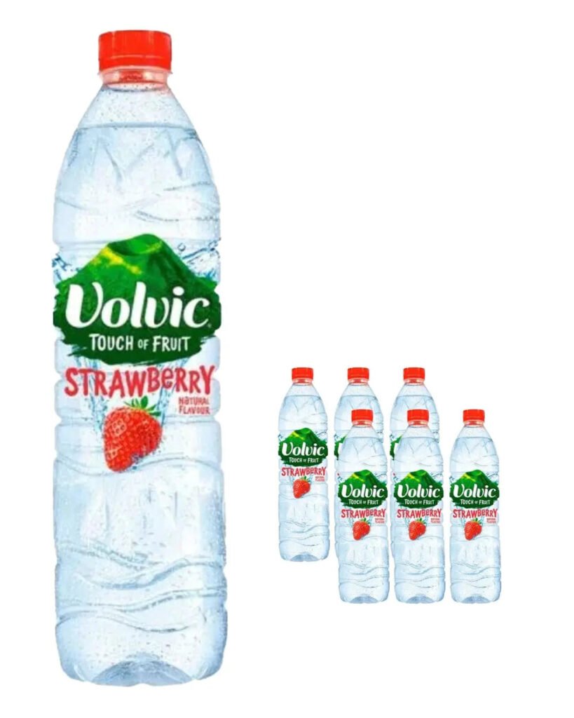 Volvic Touch of Fruit Strawberry 6 x 1.5 L