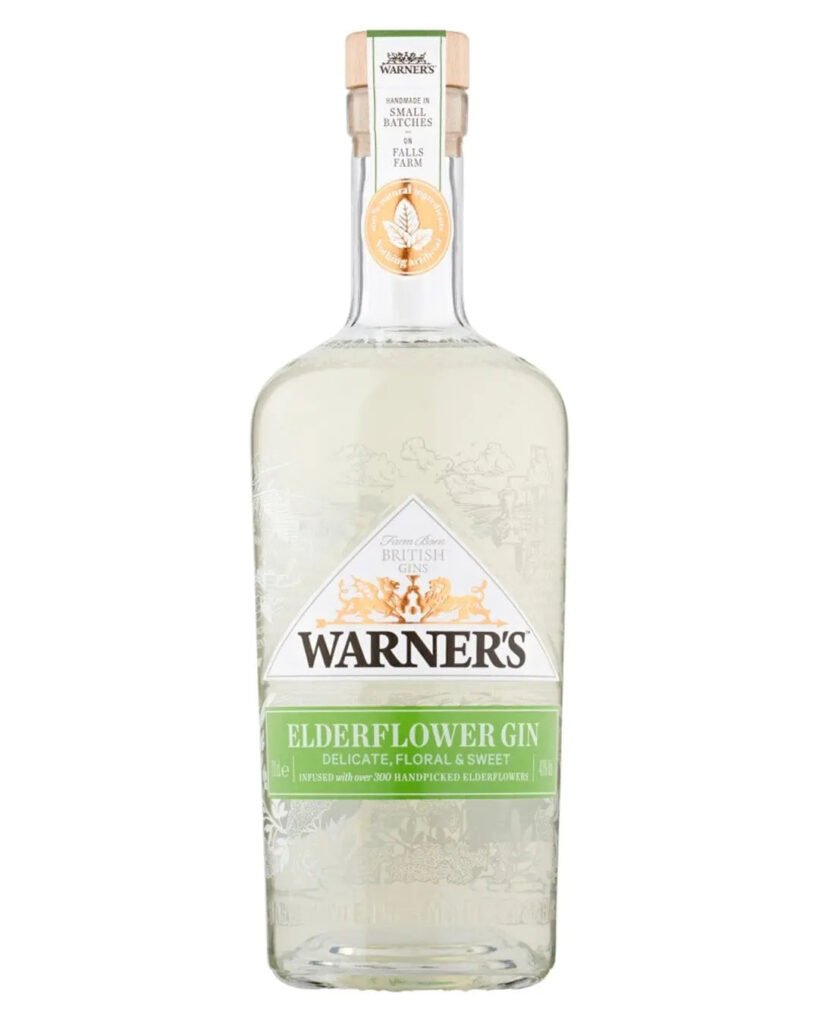 Warner's Elderflower Gin 70 cl