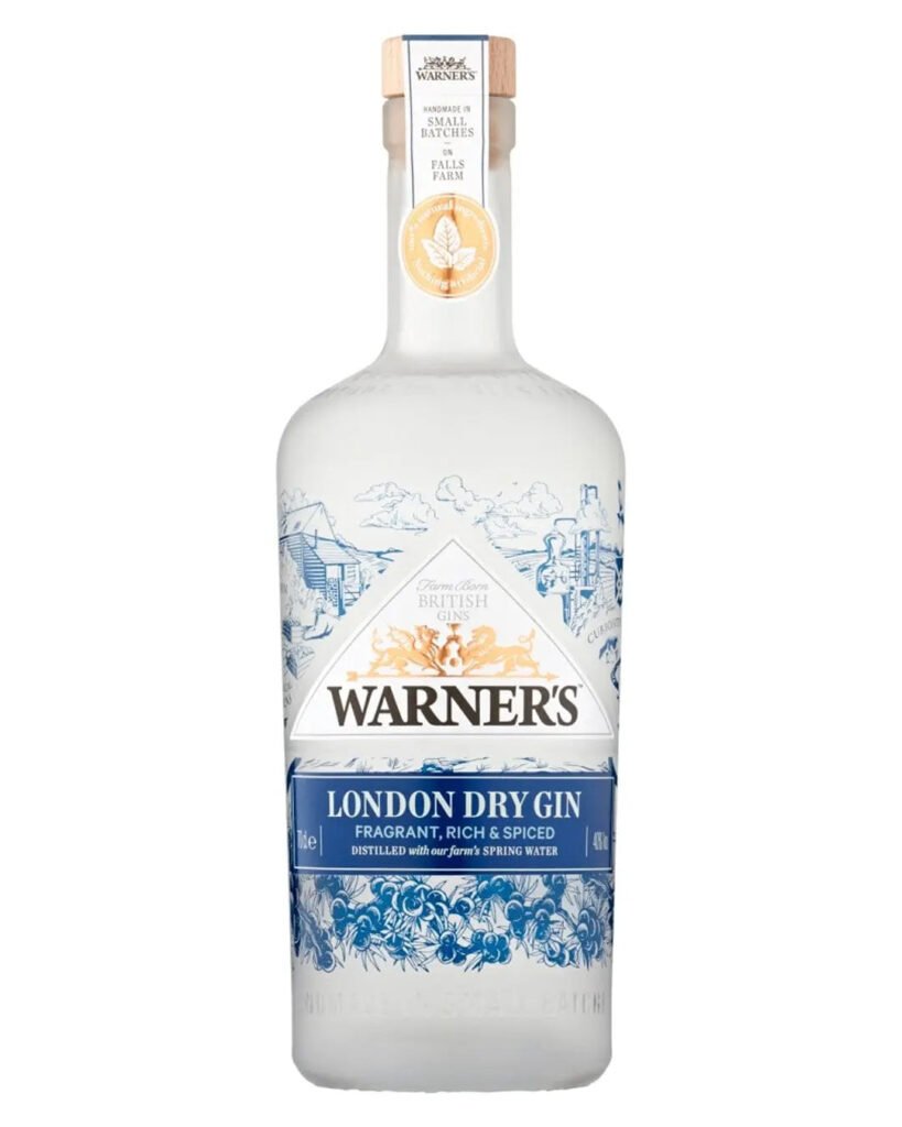Warner’s London Dry Gin 70 cl
