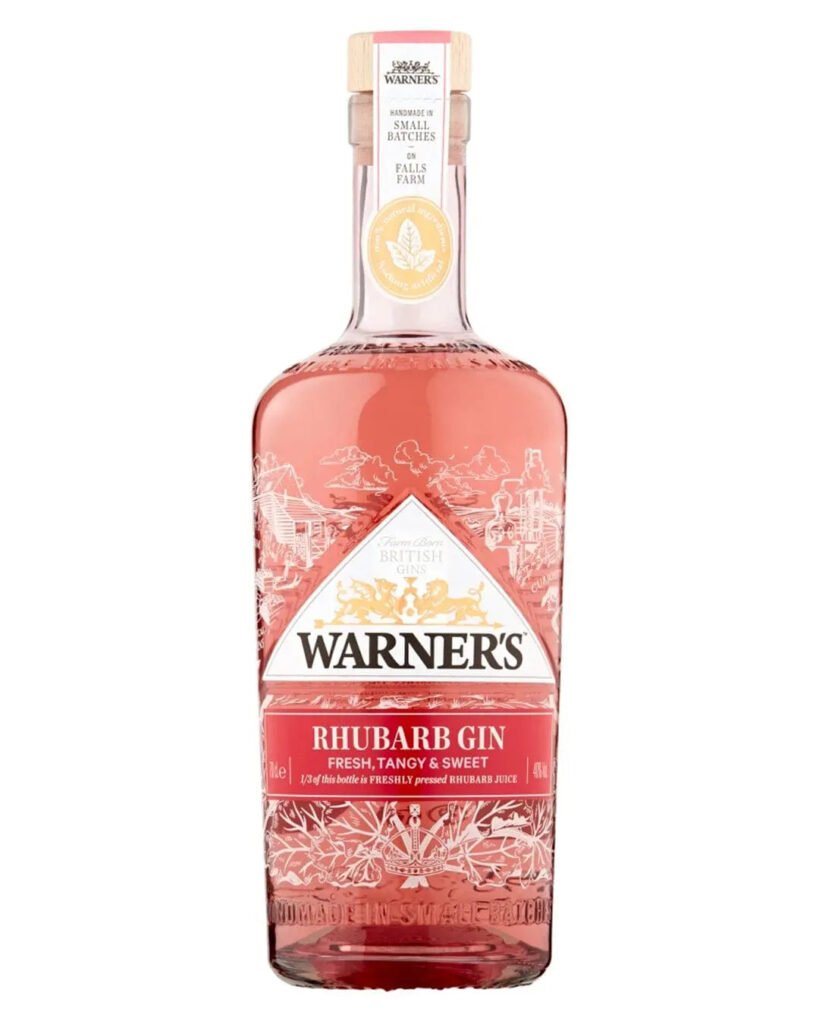 Warner's Rhubarb Gin 70 cl