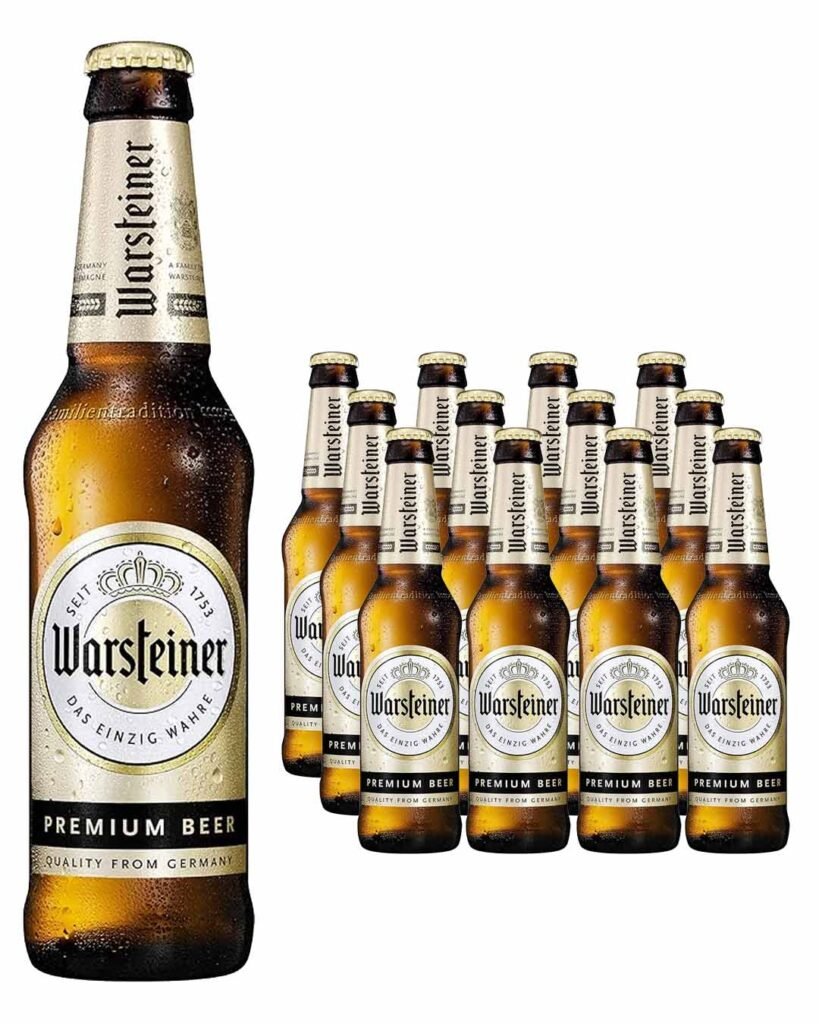 Warsteiner German Pilsner Beer Bottle 12 x 330 ml