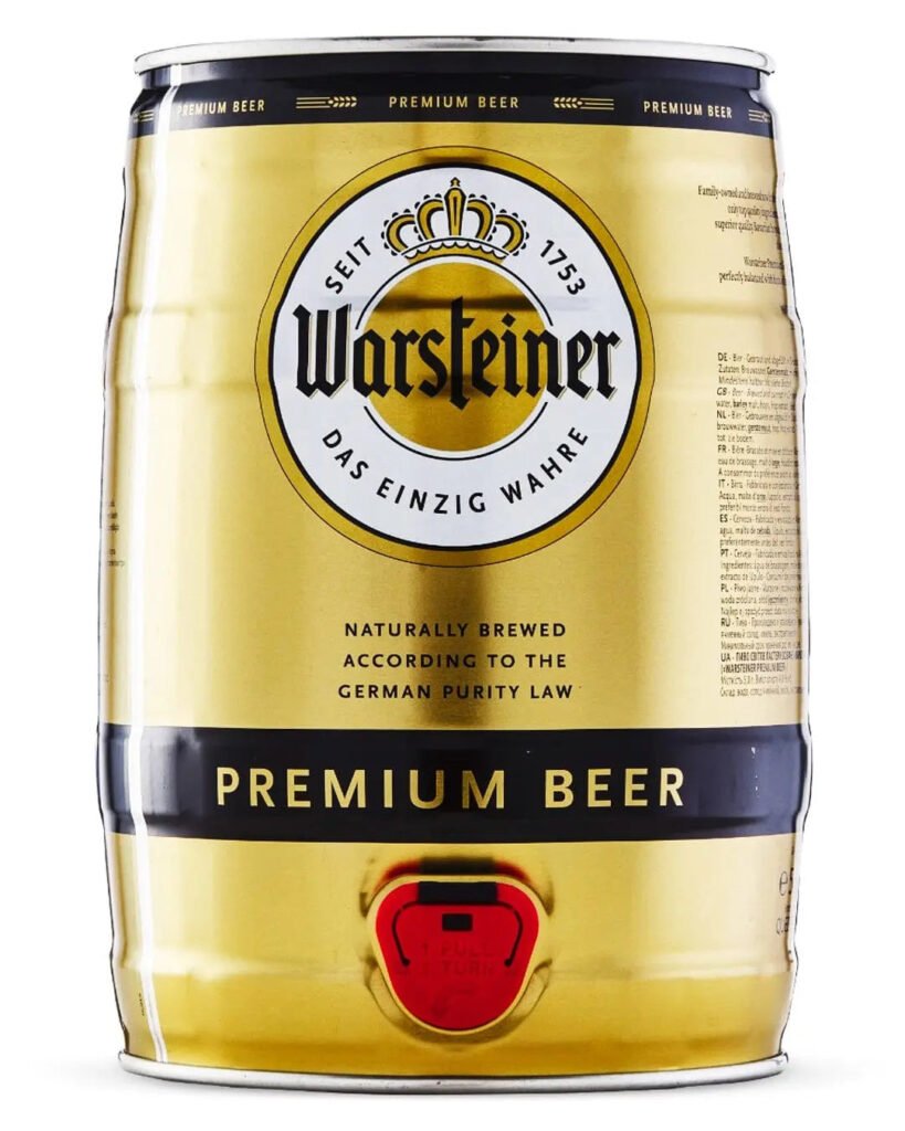 Warsteiner Premium Mini Keg 5 L