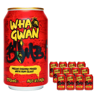Wha Gwan Bomb Premixed Drink Multipack, 12 x 330 ml