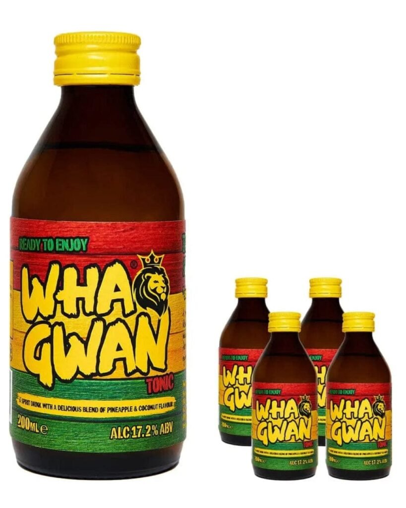 Wha Gwan Pineapple Coconut Rum Tonic 4 x 200 ml