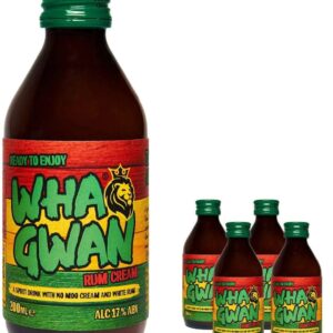 Wha Gwan Rum Cream Multipack, 4 x 200 ml