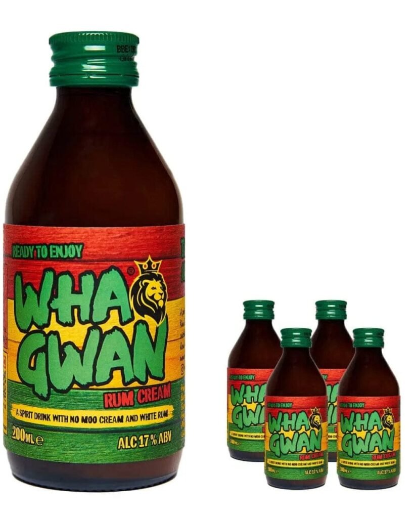 Wha Gwan Rum Cream 4 x 200 ml