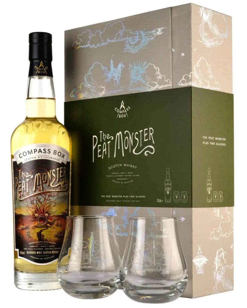 Compass Box The Peat Monster Blended Whisky Gift Set 70 cl