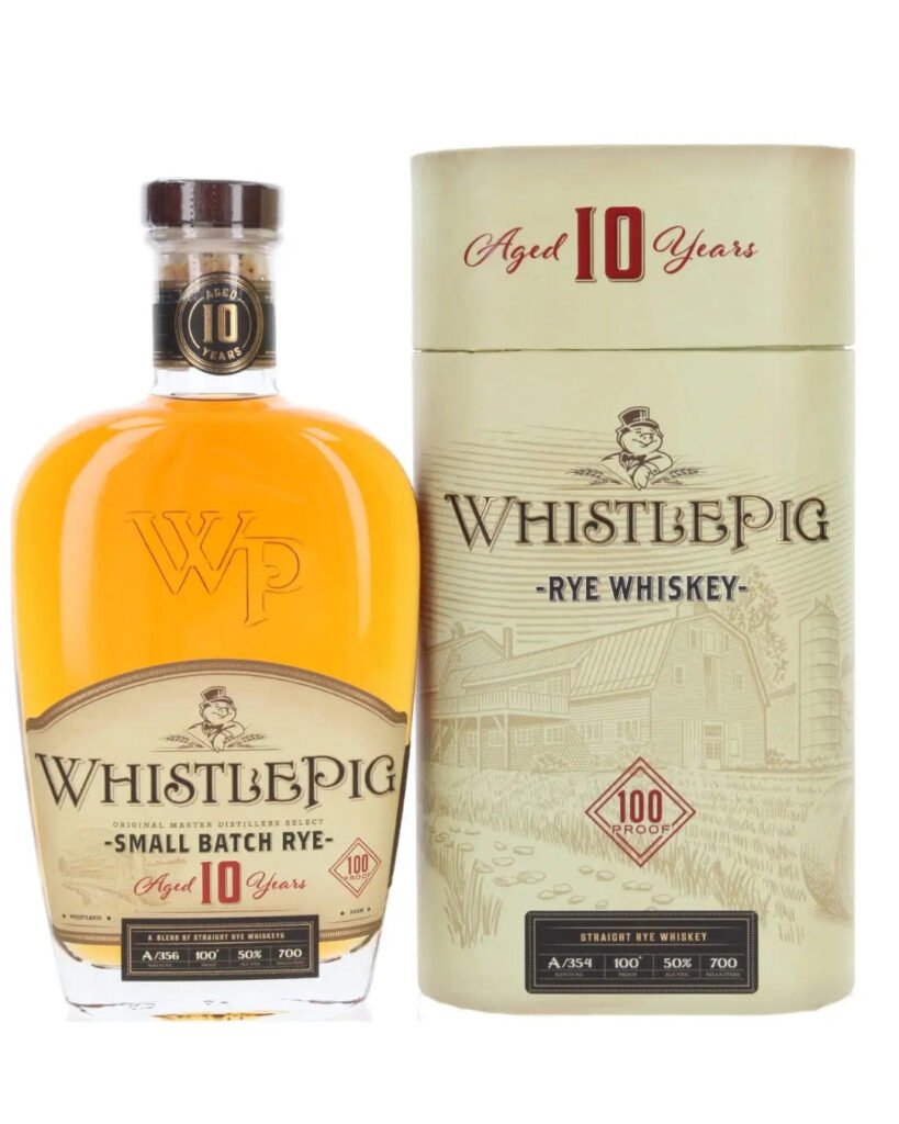 WhistlePig Straight Rye 10 Year Old 70 cl