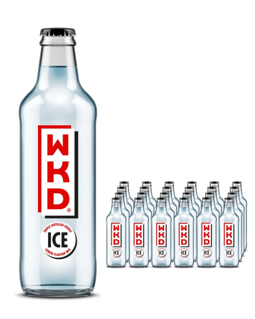WKD Ice Original Vodka 24 x 275 ml Mix Pack
