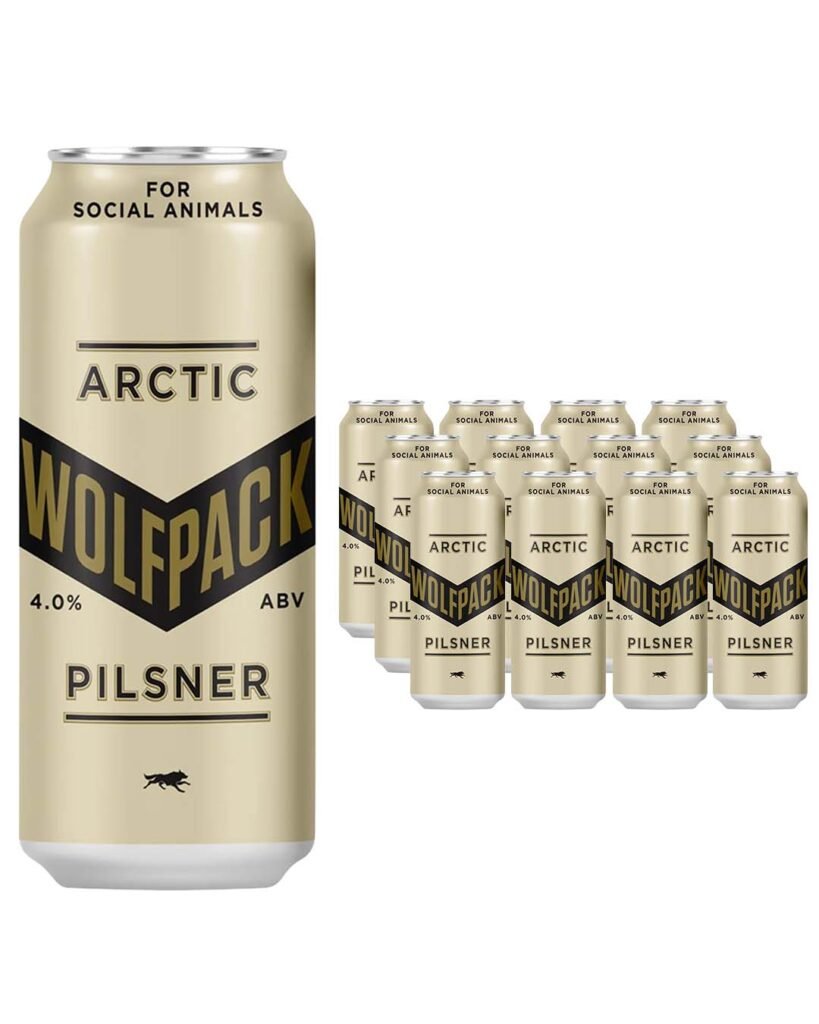 Wolfpack Arctic Pilsner 12 x 440 ml