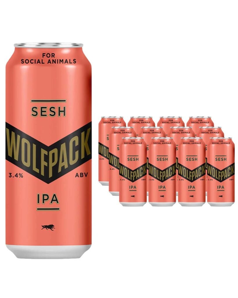 Wolfpack Sesh IPA 12 x 440 ml