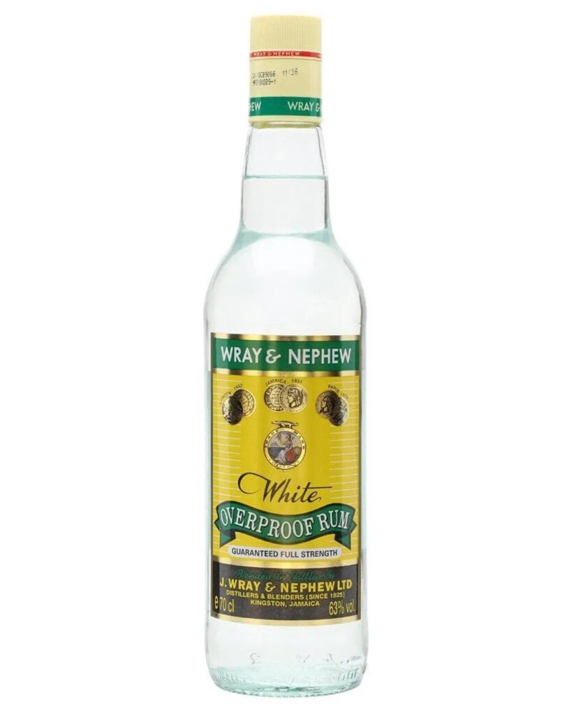 Wray & Nephew White Over Proof Rum 70 cl