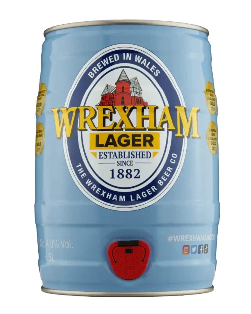 Wrexham Lager Mini Keg 5 L