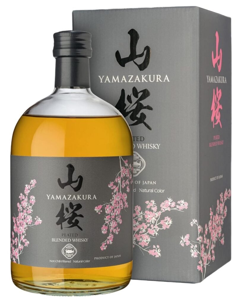 Yamazakura Japanese Peated Blended Whisky Giftbox 70 cl